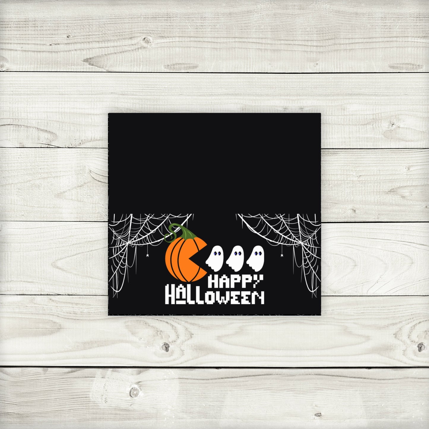 happy halloween pumpkin ghost chaser bag toppers, classroom party favors, 4.15” x 2” toppers