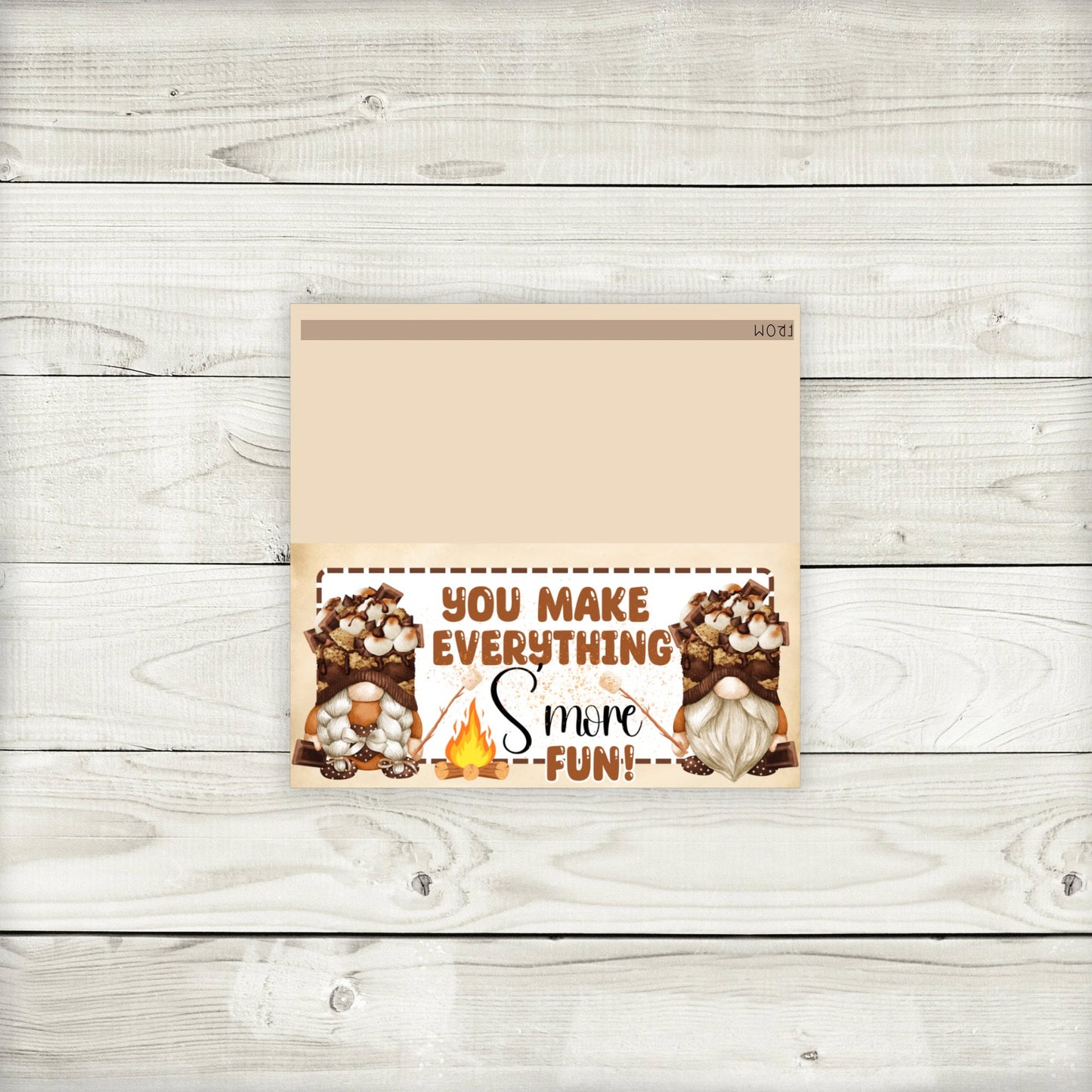 s’mores party bag toppers, you make everything s’more fun, 4.15” x 2” toppers