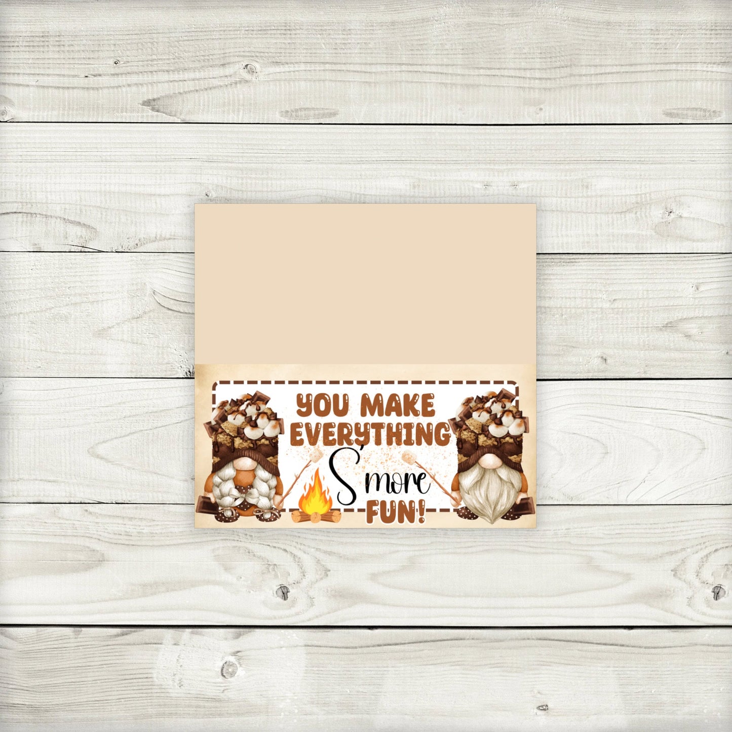 s’mores party bag toppers, you make everything s’more fun, 4.15” x 2” toppers