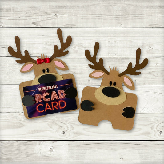 Christmas Money Holder, Reindeer Gift Card Holder