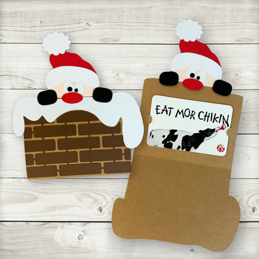 Santa Gift Card Holder: Christmas Money Holder