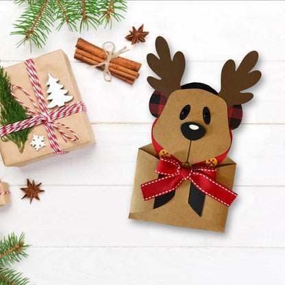 Reindeer Christmas Money Gift Card Holder, Xmas Gift Card Holder, Xmas Money, Holiday Christmas Gift Card Holder, Christmas Money Ideas