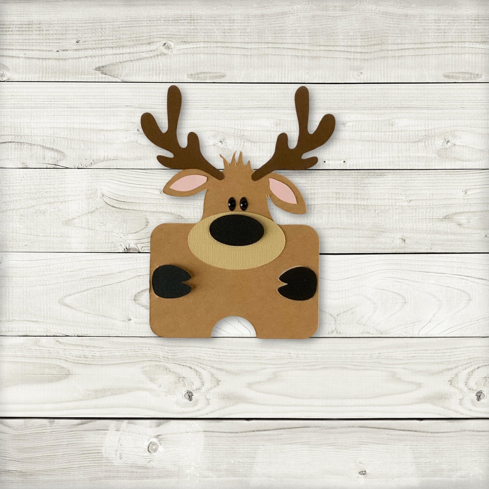 Christmas Money Holder, Reindeer Gift Card Holder
