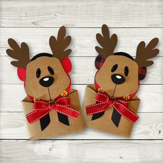 Reindeer Christmas Money Gift Card Holder, Xmas Gift Card Holder, Xmas Money, Holiday Christmas Gift Card Holder, Christmas Money Ideas