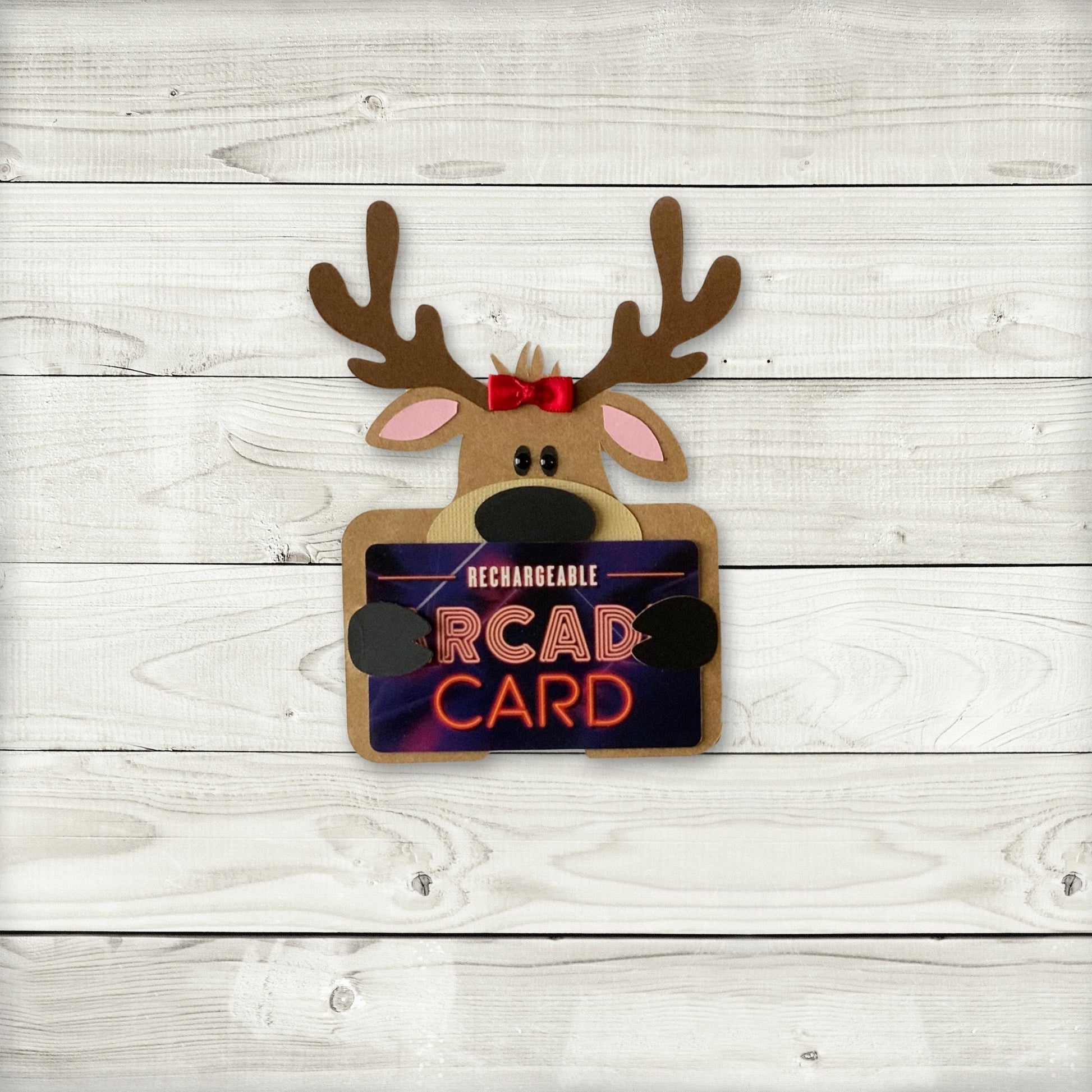 Christmas Money Holder, Reindeer Gift Card Holder