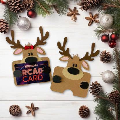 Christmas Money Holder, Reindeer Gift Card Holder