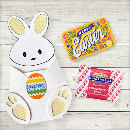 Personalized Easter Bunny Gift Card Holder: Easter Basket Stuffer