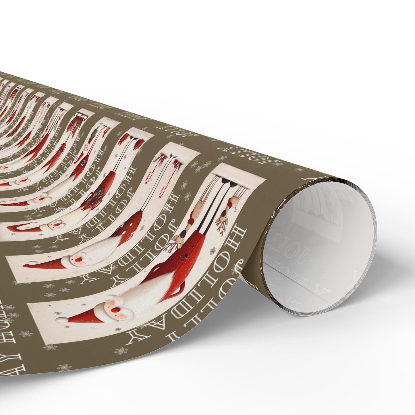 vintage santa gift wrapping paper, christmas wrapping papers, cute gift wrap, seasonal paper, birthday wrapping, festive wrap